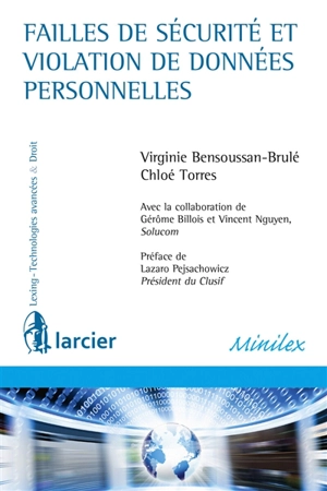 Failles de sécurité et violation de données personnelles - Virginie Bensoussan-Brulé