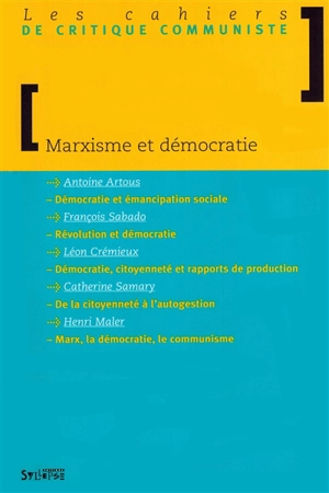 Marxisme et démocratie