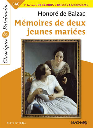 Mémoires de deux jeunes mariées : texte intégral - Honoré de Balzac