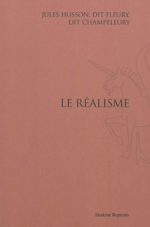 Le réalisme - Champfleury