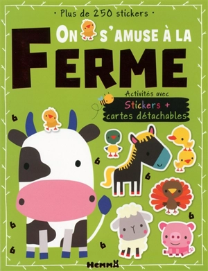 On s'amuse à la ferme : activités avec stickers + cartes détachables - Dawn Machell