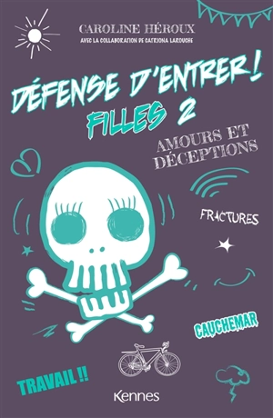 Défense d'entrer ! : filles. Vol. 2. Amours et déceptions - Caroline Héroux