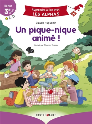 Un pique-nique animé ! : début 3e Harmos - Claude Huguenin