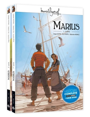 M. Pagnol en BD : Marius : histoire complète, 1 album offert - Serge Scotto