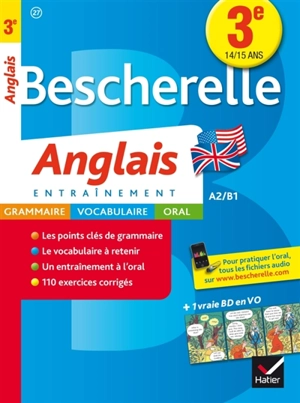 Anglais 3e, 14-15 ans : A2-B1 : entraînement - Sylvie Collard