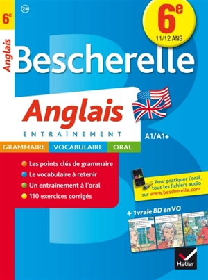 Anglais 6e, 11-12 ans : A1-A1+ : entraînement - Sylvie Collard