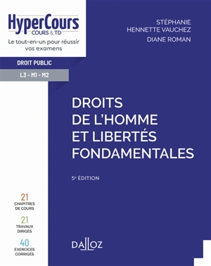 Droits de l'homme et libertés fondamentales - Stéphanie Hennette-Vauchez