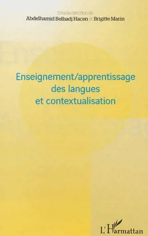 Enseignement-apprentissage des langues et contextualisation