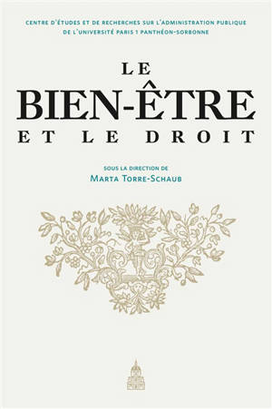 Le bien-être et le droit