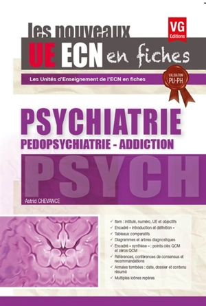 Psychiatrie, pédopsychiatrie, addiction - Astrid Chevance