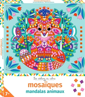 Mosaïques mandalas animaux - Cinzia Sileo