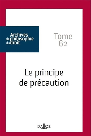 Le principe de précaution