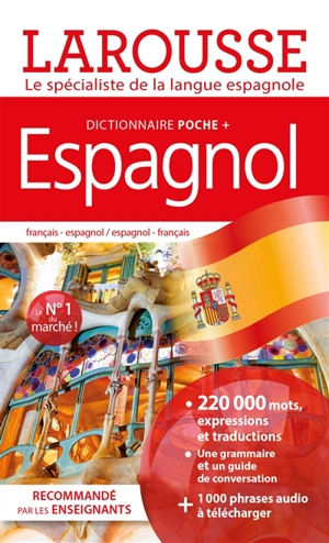 Espagnol : dictionnaire de poche + : français-espagnol, espagnol-français - Paloma Cabot