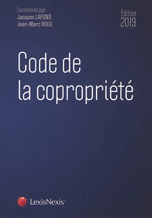 Code de la copropriété 2019