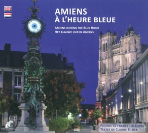 Amiens à l'heure bleue. Amiens during the blue hour. Het blauwe uur in Amiens - Franck Delautre