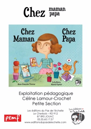 Chez maman, chez papa : fichier petite section de maternelle - Céline Lamour-Crochet