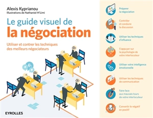 Le guide visuel de la négociation : utiliser et contrer les techniques des meilleurs négociateurs - Alexis Kyprianou