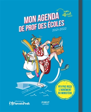 Mon agenda de prof des écoles : 2021-2022 - Stéphane Grulet