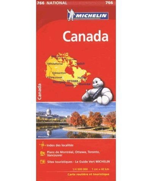 CARTE NATIONALE CANADA - Collectif
