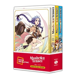 Moshoku tensei : pack spécial vol. 01 à 03 + carnet de notes offert - Yuka Fujikawa