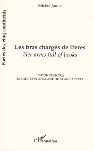 Les bras chargés de livres. Her arms full of books - Michel Jamet