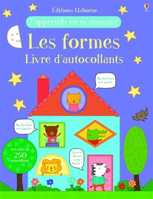 Les formes : livre d'autocollants - Hannah Wood