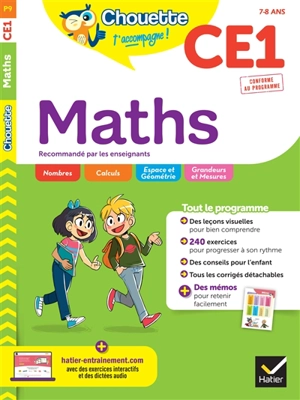 Maths CE1, 7-8 ans : conforme au programme - Lucie Domergue