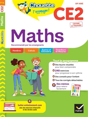 Maths CE2, 8-9 ans : conforme au programme - Lucie Domergue