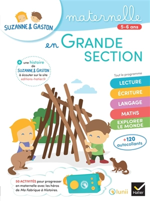 Suzanne & Gaston en grande section : maternelle, 5-6 ans - Françoise Perraud