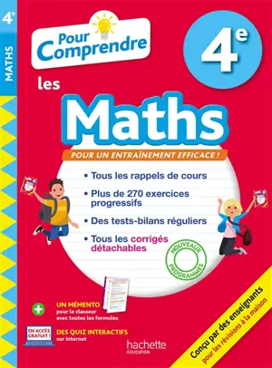 Pour comprendre les maths 4e : nouveaux programmes - Philippe Rousseau