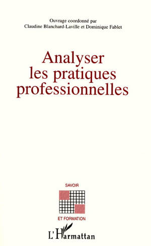 Analyser les pratiques professionnelles