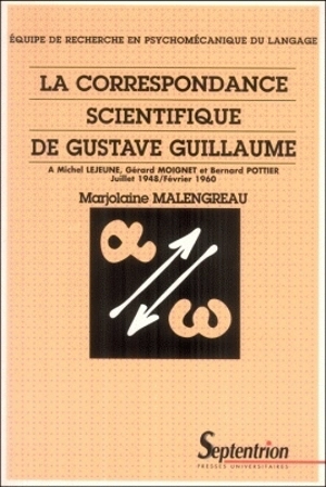 La correspondance scientifique de Gustave Guillaume - Gustave Guillaume