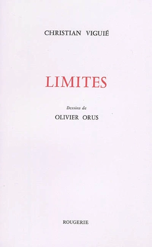 Limites - Christian Viguié