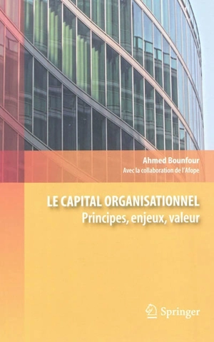 Le capital organisationnel : principes, enjeux, valeur - Ahmed Bounfour