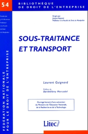 Sous-traitance et transport - Laurent Guignard