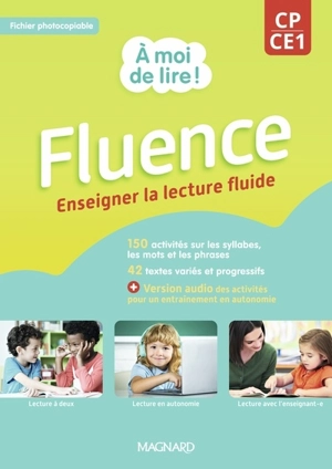 A moi de lire ! CP, CE1 : fluence, enseigner la lecture fluide : fichier photocopiable - Jean-Michel Bouillaud