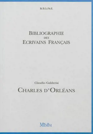 Charles d'Orléans - Claudio Galderisi