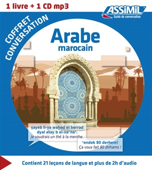 Coffret conversation arabe marocain - Michel Quitout