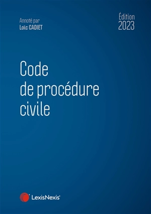 Code de procédure civile 2023