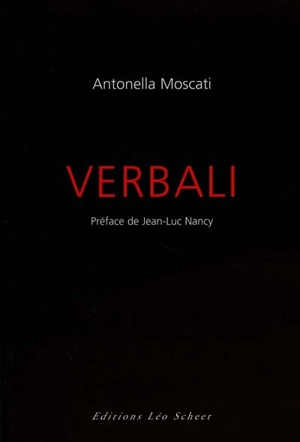 Verbali - Antonella Moscati