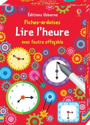 Lire l'heure : fiches-ardoises - Kirsteen Robson