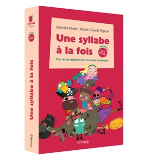 Une syllabe à la fois, coffret série rouge : des textes adaptés pour lire plus facilement ! - Michelle Khalil