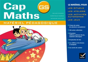 Cap maths, GS : programmes 2015 : matériel pédagogique - Roland Charnay