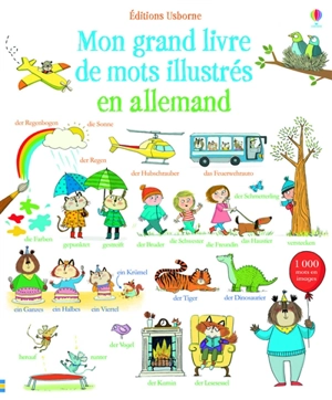 Mon grand livre de mots illustrés en allemand - Mairi Mackinnon