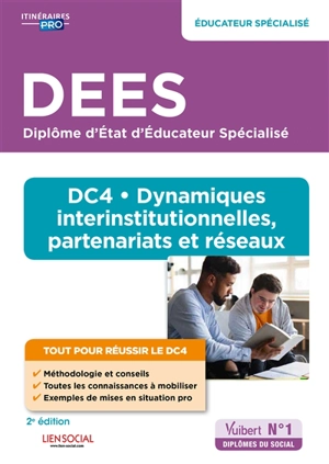 DEES diplôme d'Etat d'éducateur spécialisé : DC 4, dynamiques interinstitutionnelles, partenariats et réseaux - Sarah Ferrand