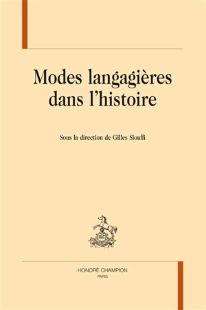 Modes langagières dans l'histoire