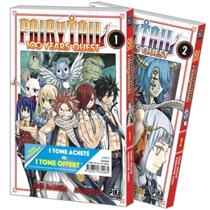 Fairy Tail : 100 years quest : pack offre découverte T01 et T02 - Hiro Mashima