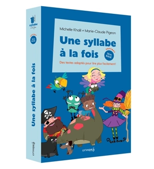 Une syllabe à la fois, coffret série bleue : des textes adaptés pour lire plus facilement ! - Michelle Khalil