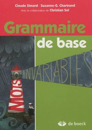 Grammaire de base - Claude Simard