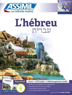 L'hébreu : super pack : 1 livre + 4 CD audio + 1 téléchargement audio - Shifra Svironi